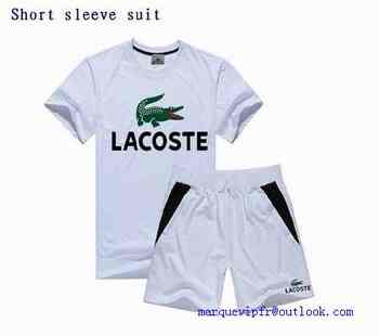 ensemble lacoste short