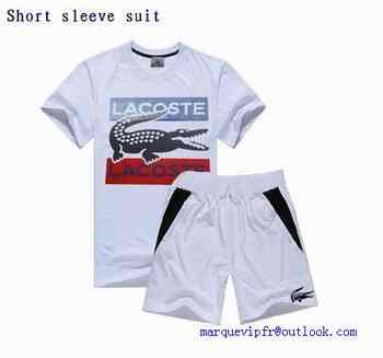 ensemble short lacoste