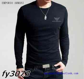 tee shirt manche longue homme de marque