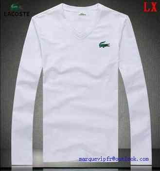 tee shirt lacoste homme pas cher