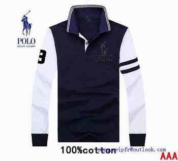 Shirt T Manche Polo vintage Longue Ralph Vintage Lauren m8nwv0ON